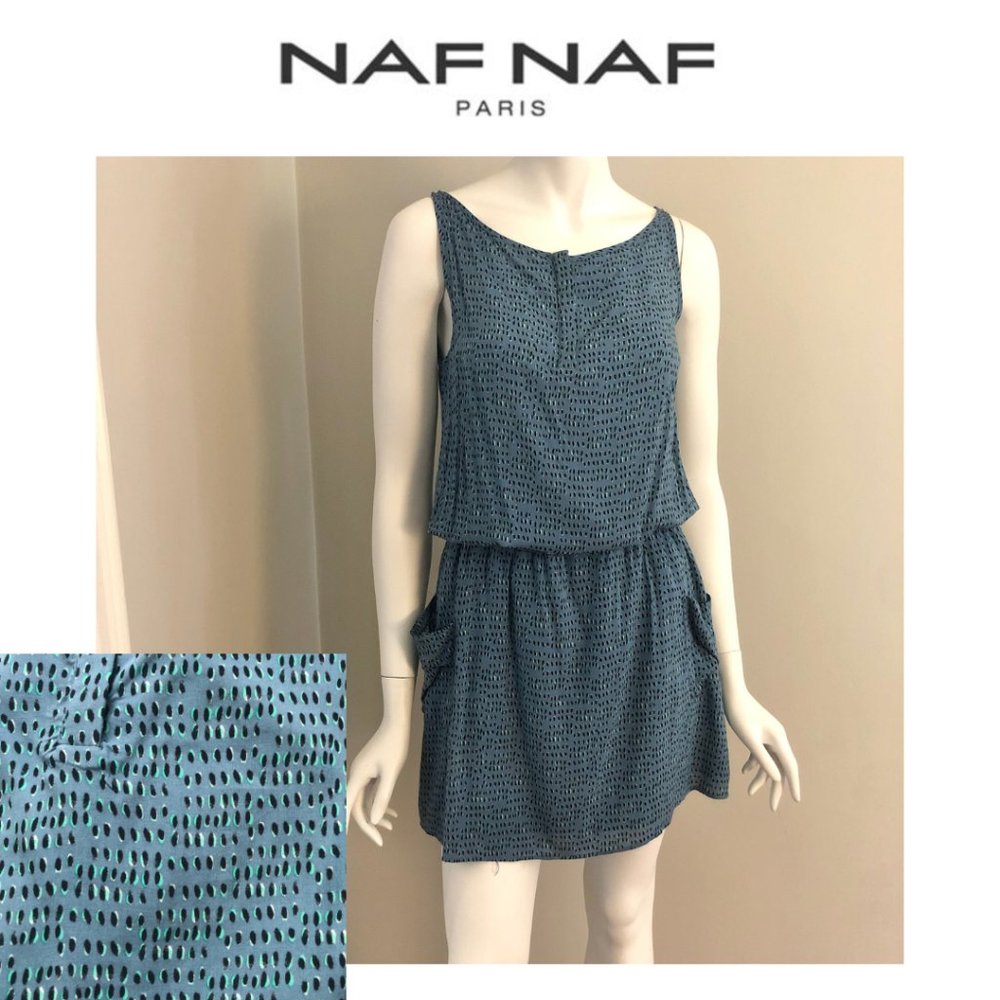 NAF NAF Elastic Waist Tank Dress NWOT